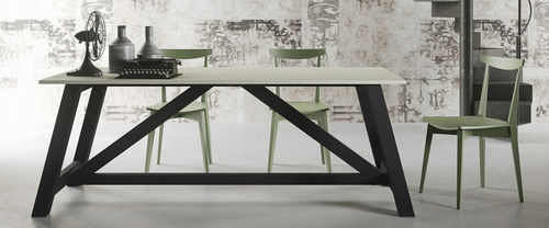 Moderner Tisch - ALMA - ARAN Cucine - Holz / rechteckig / FSC-zertifiziert