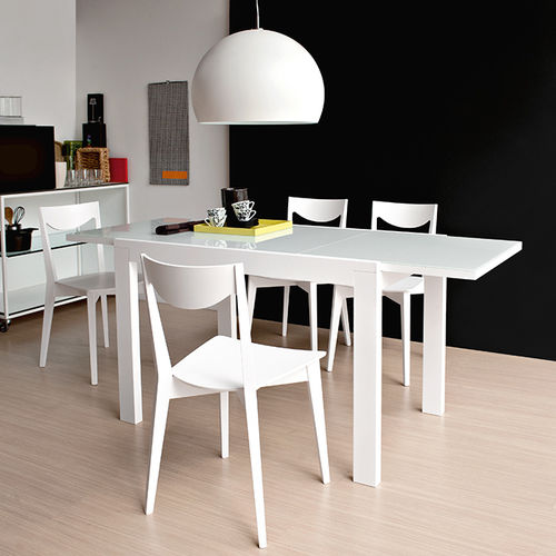 Moderner Tisch - ARTÙ - ARAN Cucine - lackiertes Holz / rechteckig / ausziehbar