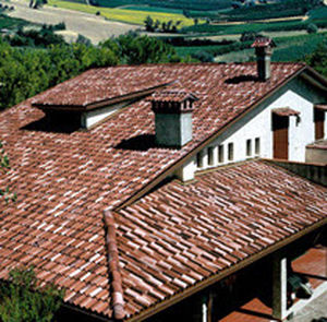 Dachziegel / Mönch Nonnen - COPPO DI GRECIA - Monier Braas - Ton