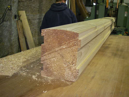 Brettschichtholzträger - LOG CABIN SIDING - Power Wood Corp. - symmetrischer Querschnitt