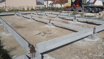 Stahlbeton-Grundbalken - LBI - KP1