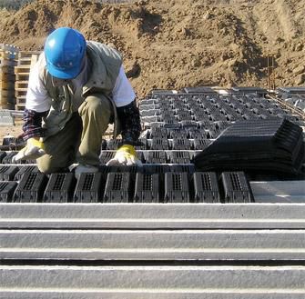 Verbundwerkstoff-Deckenstein - EMS ECOVS - KP1