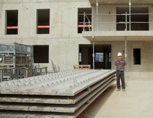 Fertigbau-Gebäude - STRASBOURG - KP1 - Beton / für Kollektivunterkunft / modern