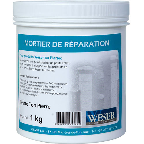 Reparaturmörtel - REPAR series - WESER - für Beton / hydraulisch