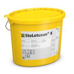 Schutzputz - STOLOTUSAN® K - Sto AG - wasserdicht / zur Endbearbeitung / für Fassaden