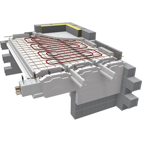 Hohlkörper-Zwischendecke - EQUATIO® VS - RECTOR - Fertigbau / Beton / Zwischenbauteil Isoliermaterialen