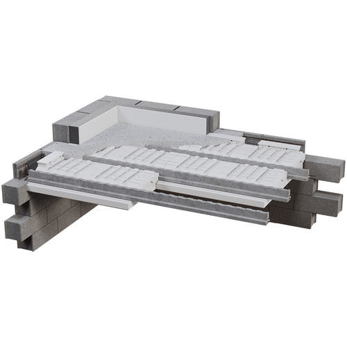 Hohlkörper-Zwischendecke - HAUT DE SOUS-SOL EQUATIO® - RECTOR - Beton / nsteine Polystyrol / für Haus