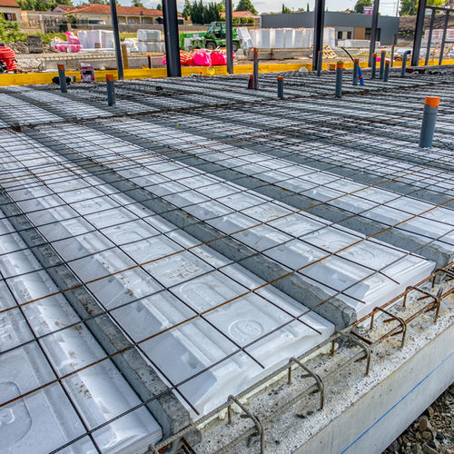 Dämmender Deckenstein - RECTOSTEN® M4 - RECTOR - Polystyrol