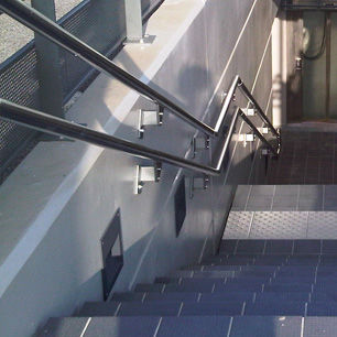 Metallhandlauf - MAIN-COURANTE - FRANCE INOX INDUSTRIE