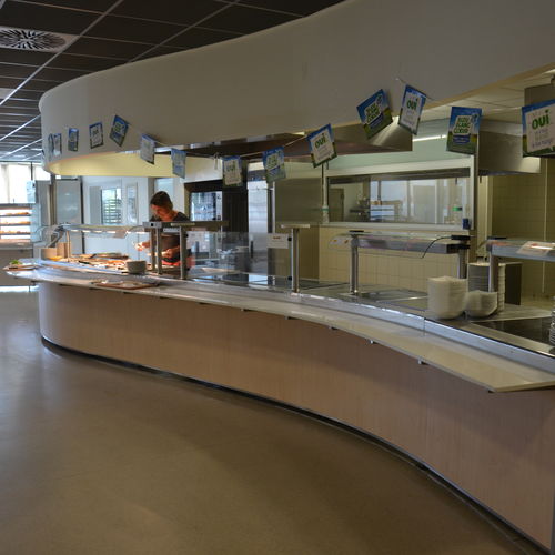 Kühlvitrine für Einzelhandel - LES OFFICES - FRANCE INOX INDUSTRIE - für Profiküchen / maßgefertigt