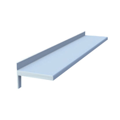 Wandmontiertes Regal - NON DOUBLE - FRANCE INOX INDUSTRIE - modern / Edelstahl / für Profiküchen