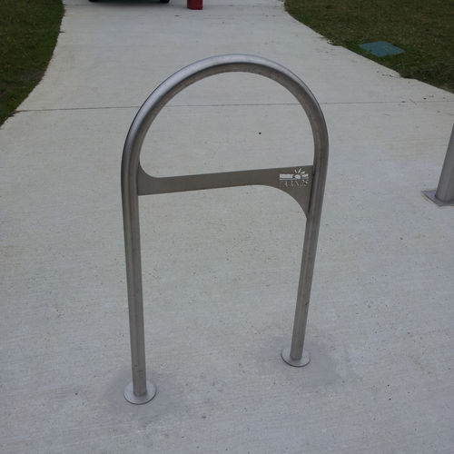 Bodenstehender Fahrradständer - HÉGOA - FRANCE INOX INDUSTRIE - für öffentliche Bereiche / Edelstahl / für professionellen Einsatz