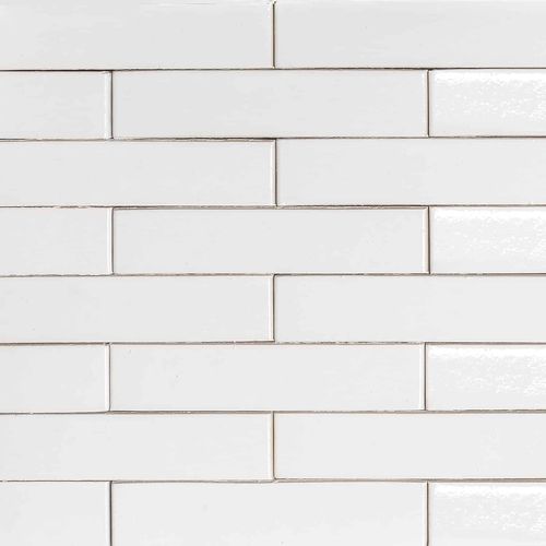 Hohlziegel - Blanco Cuarzo - La Paloma Cerámicas - emailliert / für Fassaden / für Innenwand