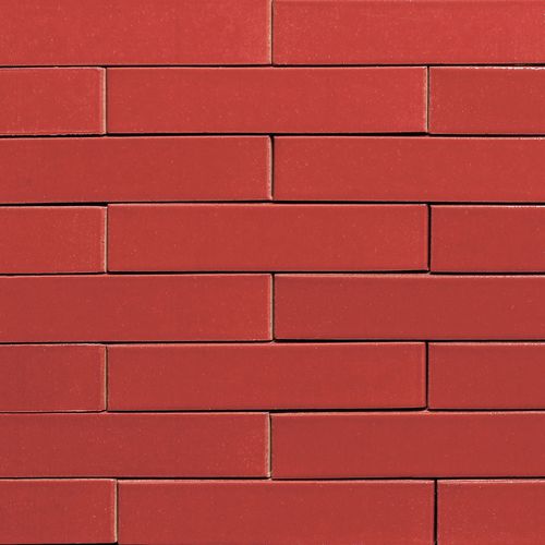 Hohlziegel - Rojo Jaspe - La Paloma Cerámicas - emailliert / für Fassaden / für Innenwand