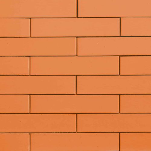 Hohlziegel - Naranja Calcita - La Paloma Cerámicas - emailliert / für Fassaden / für Innenwand
