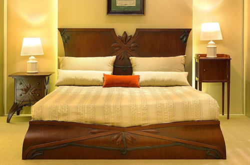 Doppelbett - 603 Z - Al Cazar Fine Woods - klassisch / Holz