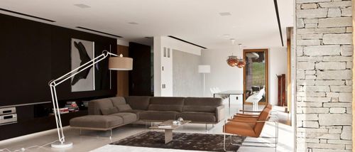 Ecksofa - BIPLANO - Alpa Salotti - modern / Stoff / Leder
