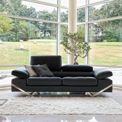 Modulsofa - DESIRE' - Alpa Salotti - modern / Leder / klappbare Rückenlehne