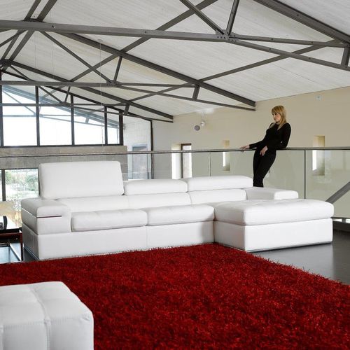 Modulsofa - NUVOLARI - Alpa Salotti - modern / Leder / schrägstellbar