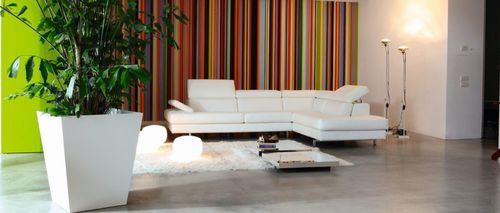 Modulsofa - VELIERO - Alpa Salotti - modern / Leder / schrägstellbar