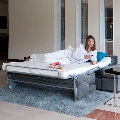 Modulsofa - ROXANNE - Alpa Salotti - Bett / modern / Stoff