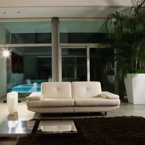 Modulsofa - CALIFORNIA - Alpa Salotti - modern / Leder / beige