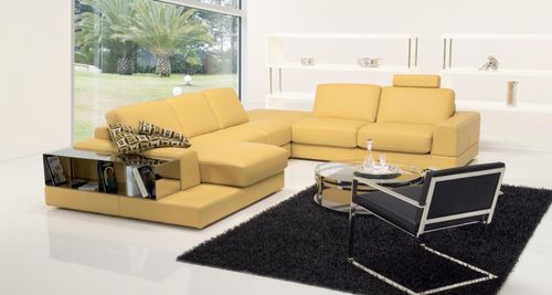 Modulsofa - CITY - Alpa Salotti - modern / Leder / schrägstellbar