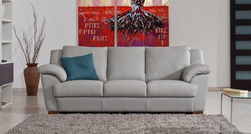 Modulsofa - MARVIN - Alpa Salotti - modern / Leder / grau