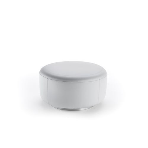 Moderne Ottomane - MOLECOLA 3 - ALTEK ITALIA DESIGN - Leder / Holz / Buche