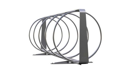 Bodenstehender Fahrradständer - DOLMEN BIKE RACK - ALTEK ITALIA DESIGN - originelles Design / horizontal / vandalismussicher