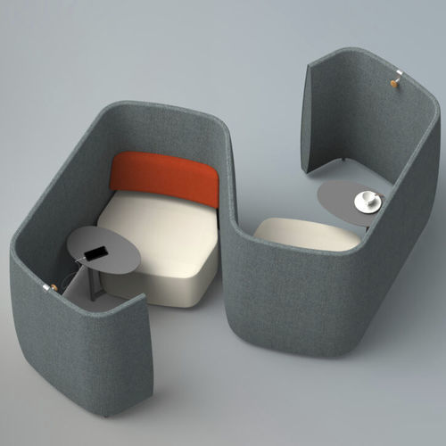 Modularer Sessel - AIRWAVE 06/P/T - ALTEK ITALIA DESIGN - modern / Stoff / Kunstleder