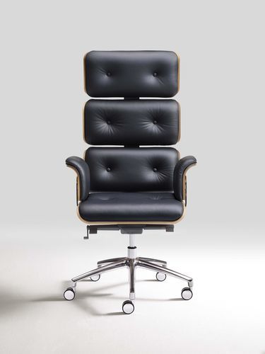 Design-Chefsessel - ARMADILLO 1 - ALTEK ITALIA DESIGN - Leder / Aluminiumguss / Stahl