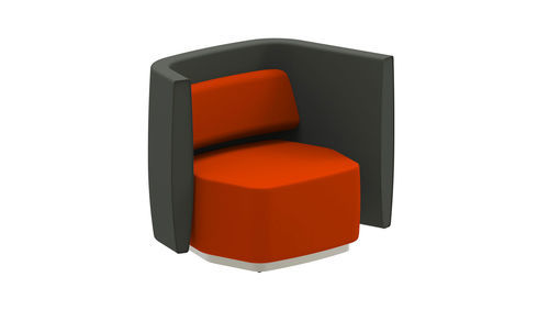 Moderner Sessel - AIRWAVE 04 - ALTEK ITALIA DESIGN - Kunstleder / Polyurethanschaum / feuerfester Stoff