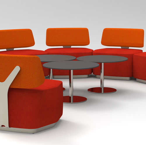 Moderner Sessel - AIRWAVE 02 - ALTEK ITALIA DESIGN - Kunstleder / Schaumstoff / feuerfester Stoff