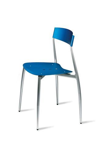 Moderner Gartenstuhl - Baba - ALTEK ITALIA DESIGN - für den Innenraum / Aluminium / anodisiertes Aluminium