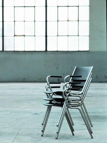 Moderner Sessel - VERTIGO LV01 - ALTEK ITALIA DESIGN - Stoff / Stahl / Esche