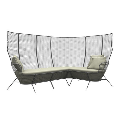Modernes Lounge-Gartenmöbel - QUIZAS - ALTEK ITALIA DESIGN - Drahtgewebe / Eisen / galvanisiertem Stahl