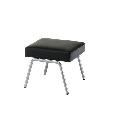 Moderner Hocker - VERTIGO LV17 - ALTEK ITALIA DESIGN - Leder / Gestell aus Stahl / stapelbar