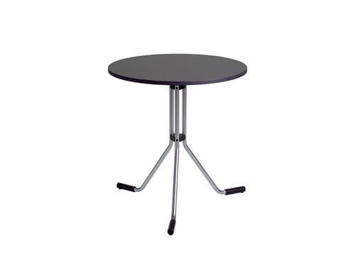Moderner Esstisch - VERTIGO LV32 - ALTEK ITALIA DESIGN - MDF / Gestell aus Metall / rund