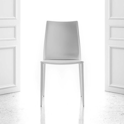 Moderner Stuhl - MIMOSA - ALTEK ITALIA DESIGN - für den Innenraum / Metall / Leder