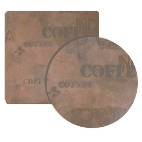 Verbundwerkstoff-Tischplatte - COFFEE SACK 0233 - Antiga Primo-Secondo & C. - fleckenabweisend / hitzebeständig / individuell gestaltbar