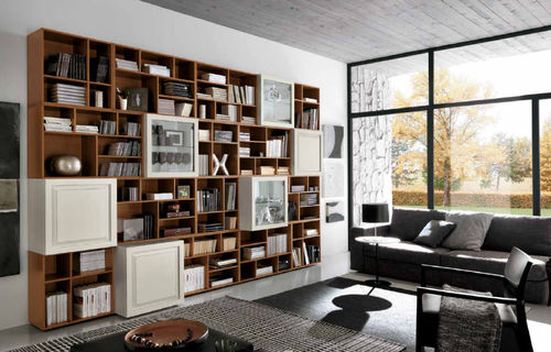 Modernes Bücherregal - COMPOSIZIONE 6 VINTAGE - Rossetto Armobil - Holz