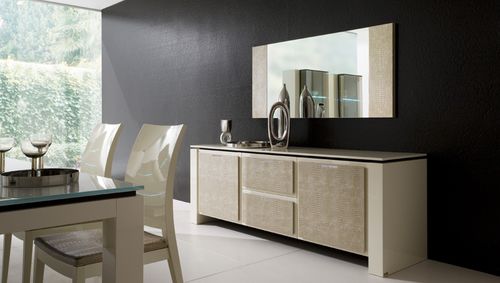 Modernes Sideboard - DIAMOND - Rossetto Armobil - Leder