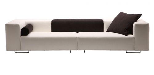 Modulsofa - TRENTAPERTRENTA - Biesse - modern / mit abnehmbarem Bezug / Zweisitzer
