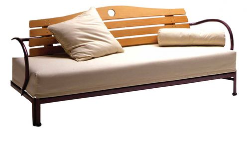Bettsofa - PARK - Biesse - modern / mit Armlehnen / mit abnehmbarem Bezug