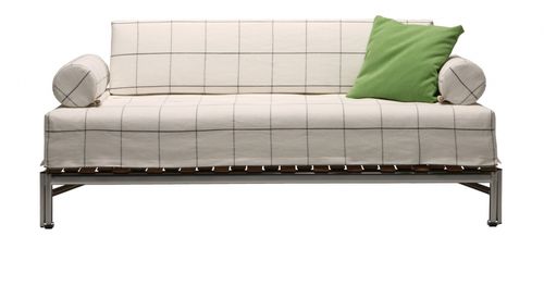 Bettsofa - PARK AVENEW - Biesse - modern / mit abnehmbarem Bezug / grau