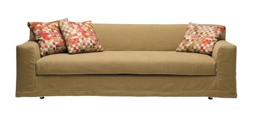 Bettsofa - PANTRE - Biesse - modern / mit abnehmbarem Bezug / beige