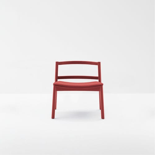 Sessel / skandinavisches Design - LOAD - Billiani - Kunstleder / Leder / Stoff