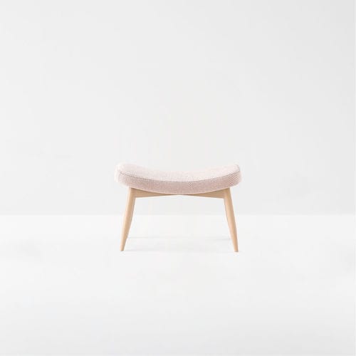 Moderner Hocker - SPY - Billiani - Buche / Gestell aus Buche / Polster