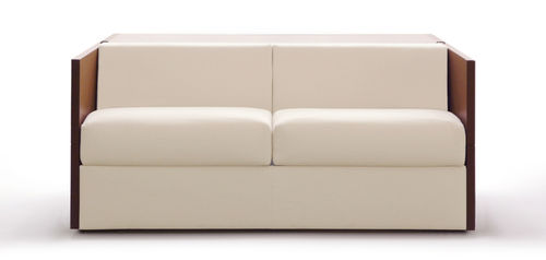 Bettsofa - BK 119 B CUBE - BK Group - modern / Stoff / weiß